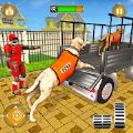 医生机器人运输宠物动物运输车游戏