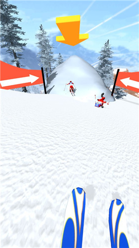 滑雪冲刺游戏 1