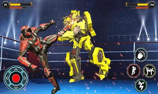 机器人vs超级英雄机器人擂台战游戏 1