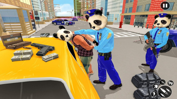 美国熊猫警察绳索英雄 1