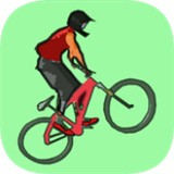 跳跃式自行车游戏