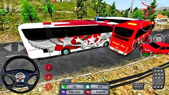 豪华巴士停车模拟器版 1