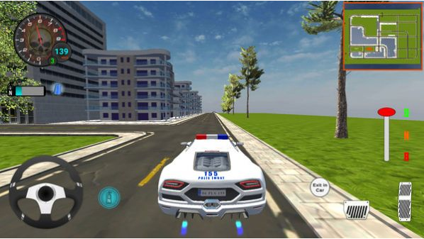 警车模拟器游戏