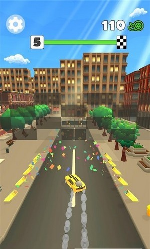 钩子汽车竞赛3D游戏