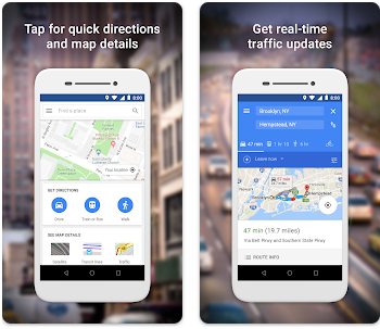 Google Maps Go路线和导航app 1