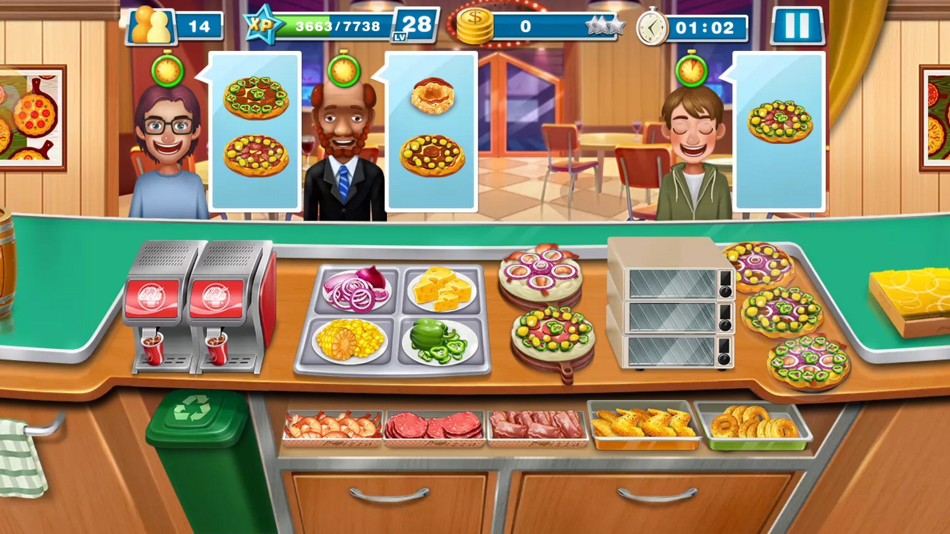 餐厅模拟游戏
