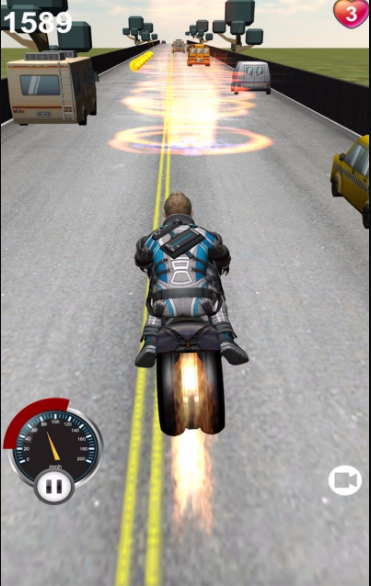 摩托车赛车游戏 1