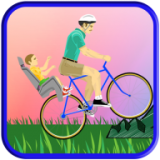 有趣的自行车行驶游戏