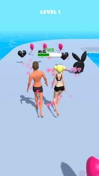 情侣跑酷3D游戏 截图
