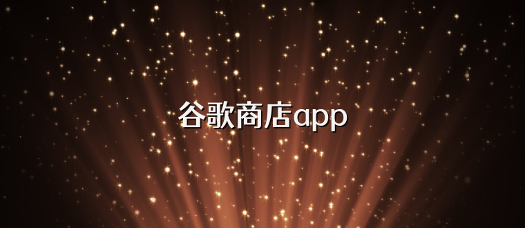 谷歌商店app