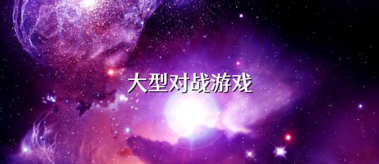 大型对战游戏