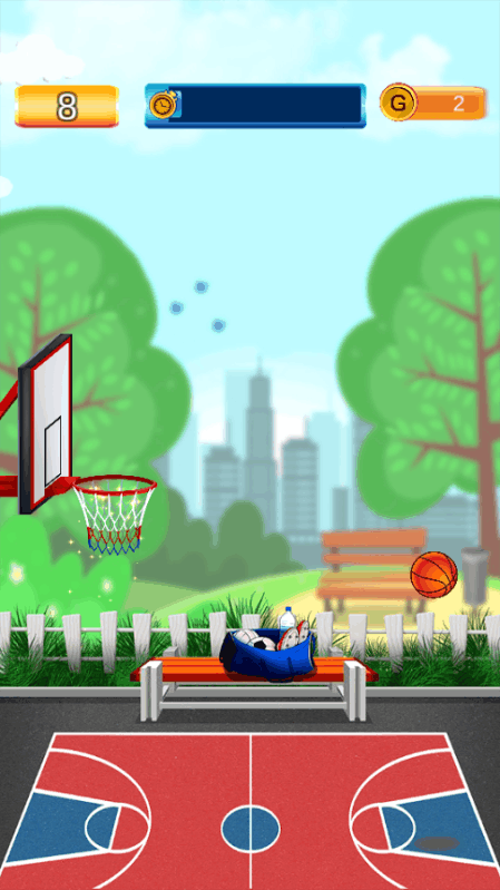 篮球入篮筐3D版
